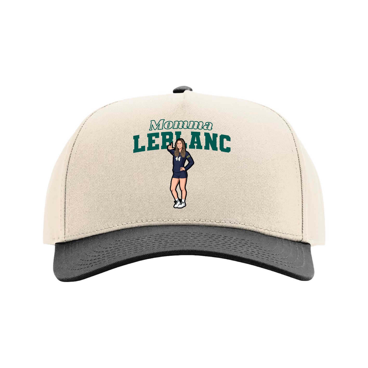 Full Fabric Five-Panel Champ Cap