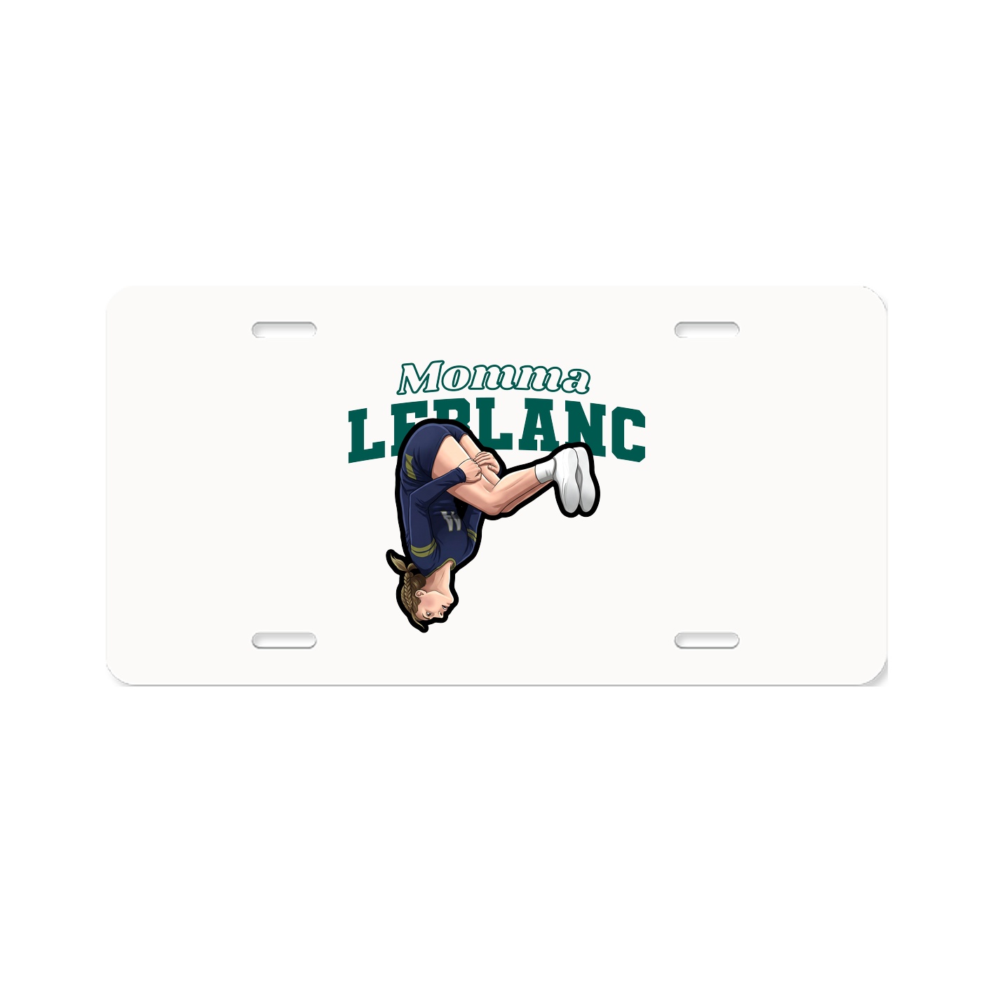 License Plate — Mothers Day Block in Classic
