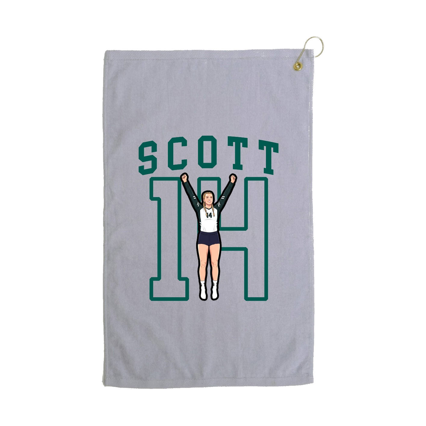 Golf Towel — Shirsey in Grey