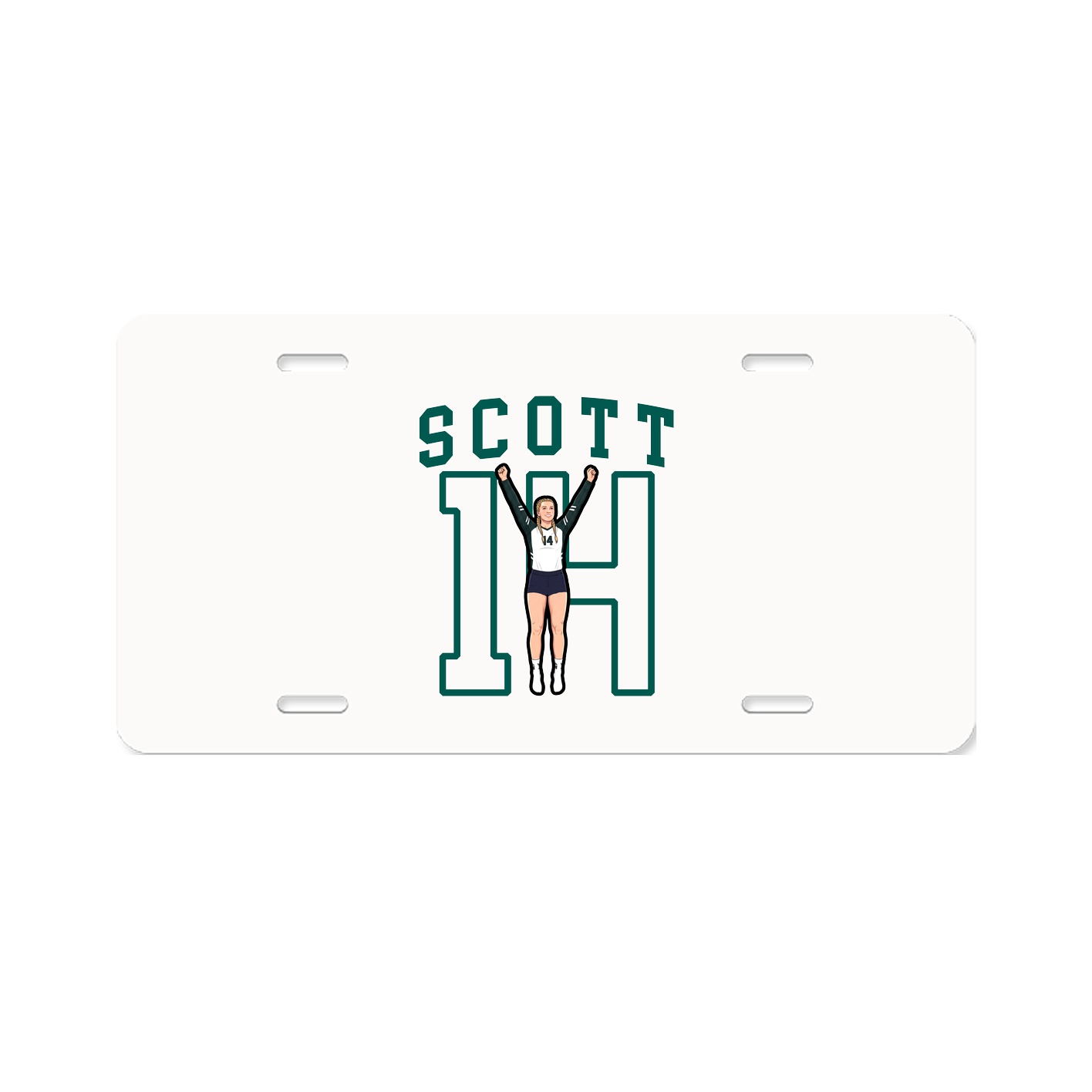 License Plate — Shirsey in Classic
