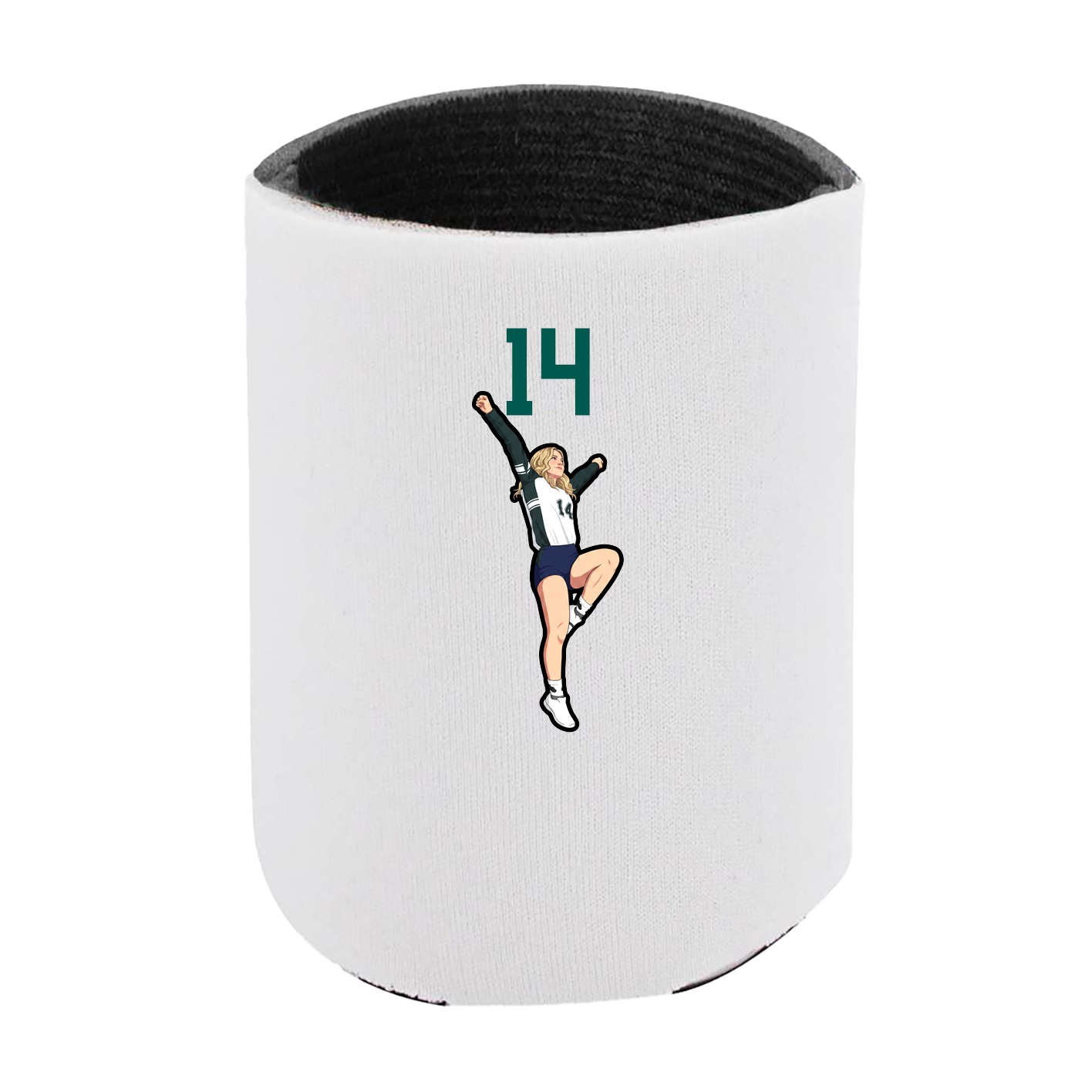 Can Holder — Number Top in White