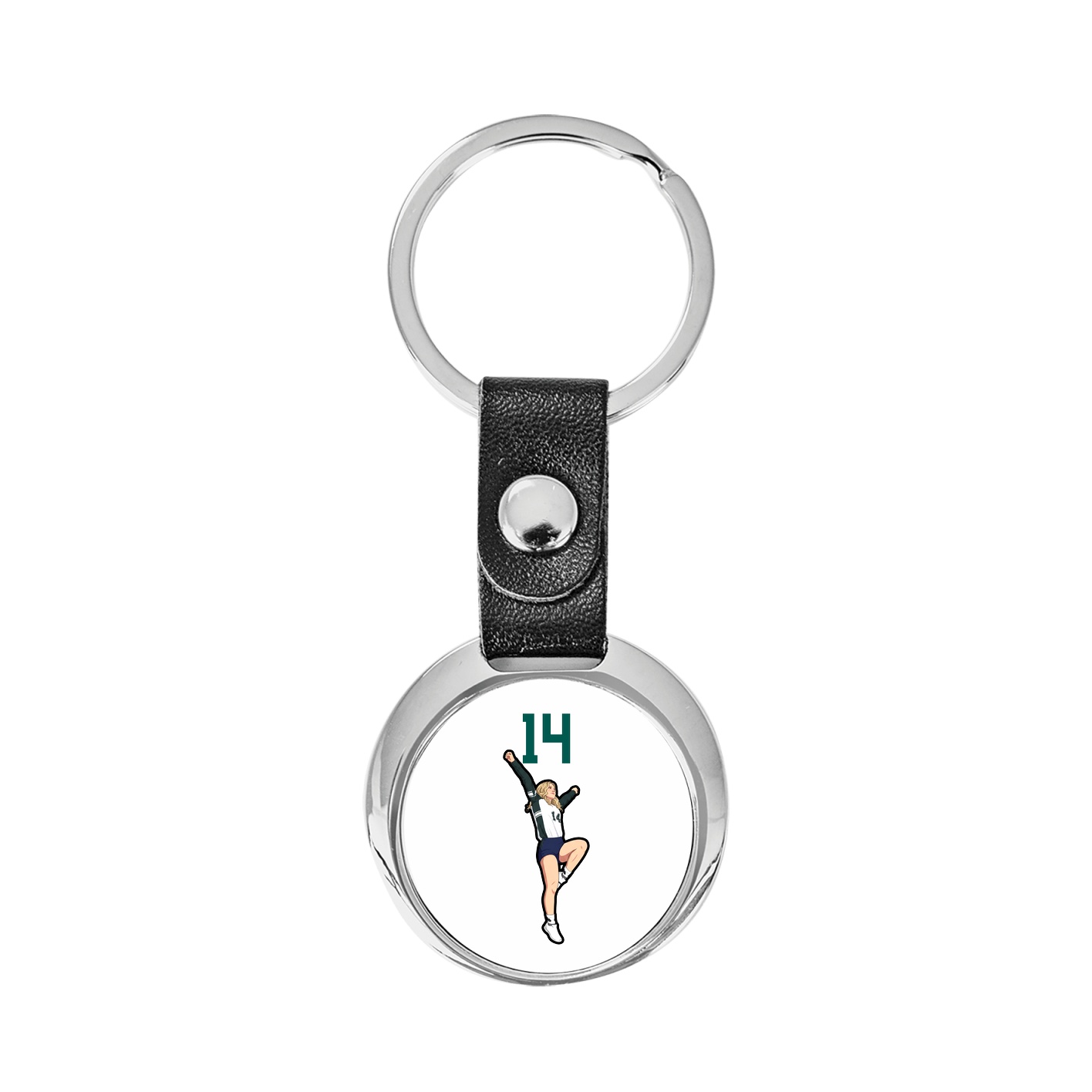 Key Chain — Number Top in Classic