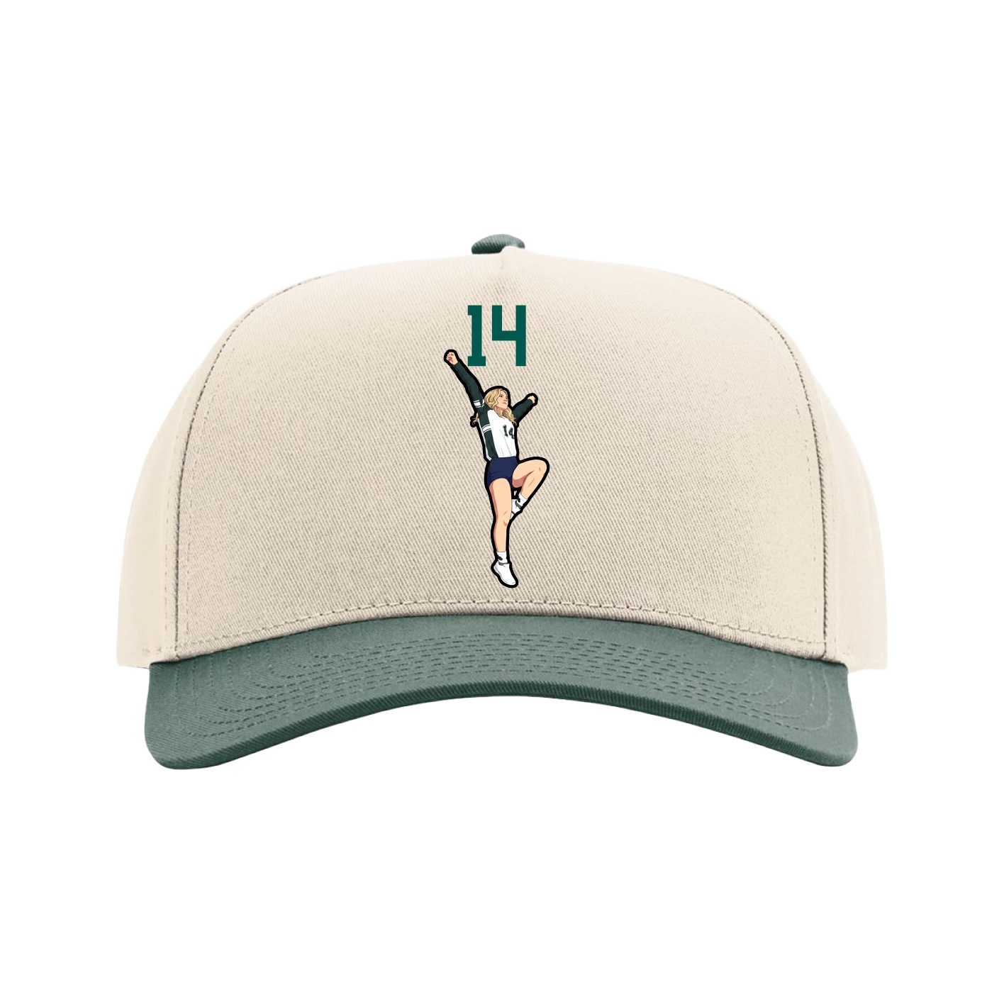 Full Fabric Five-Panel Champ Cap