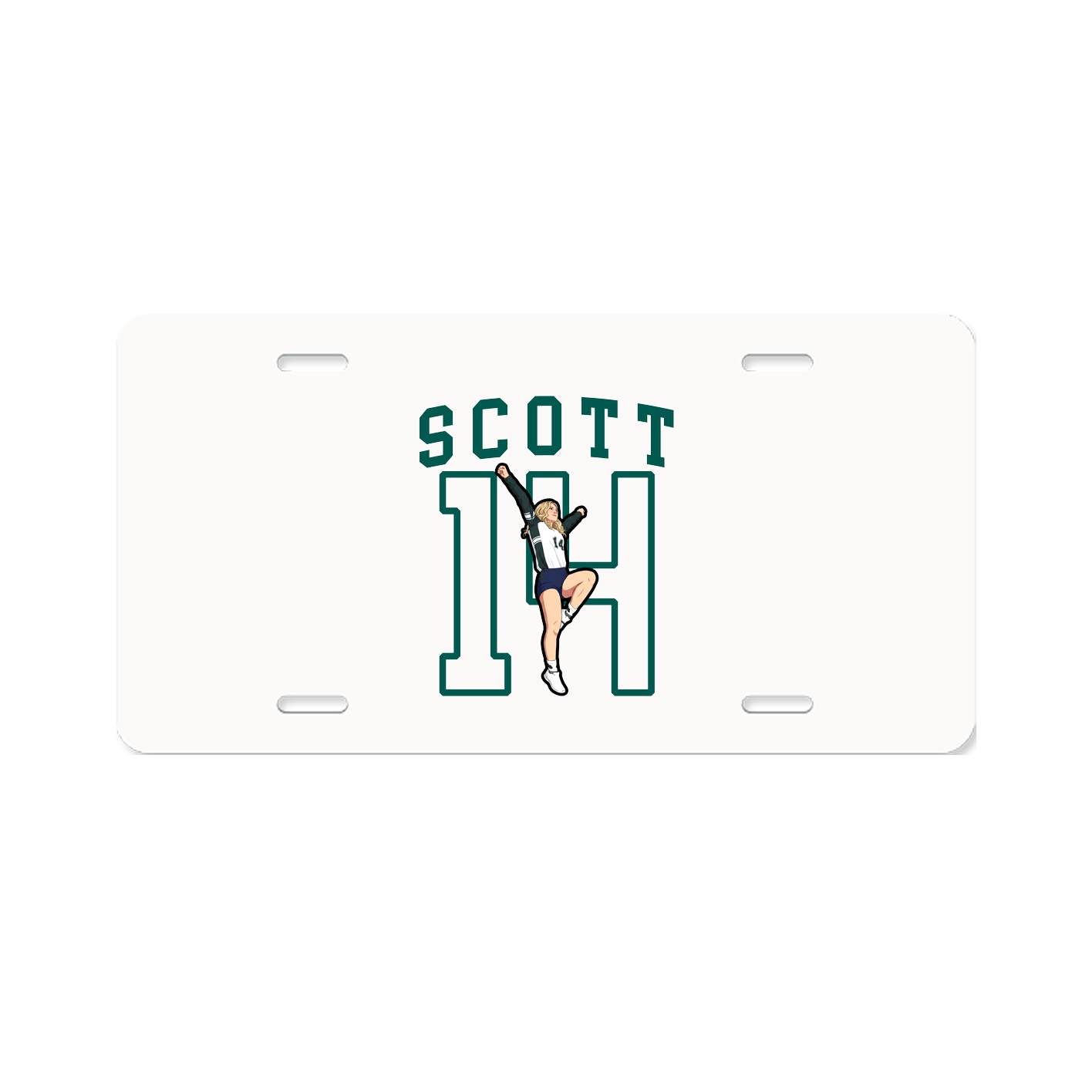 License Plate — Shirsey in Classic