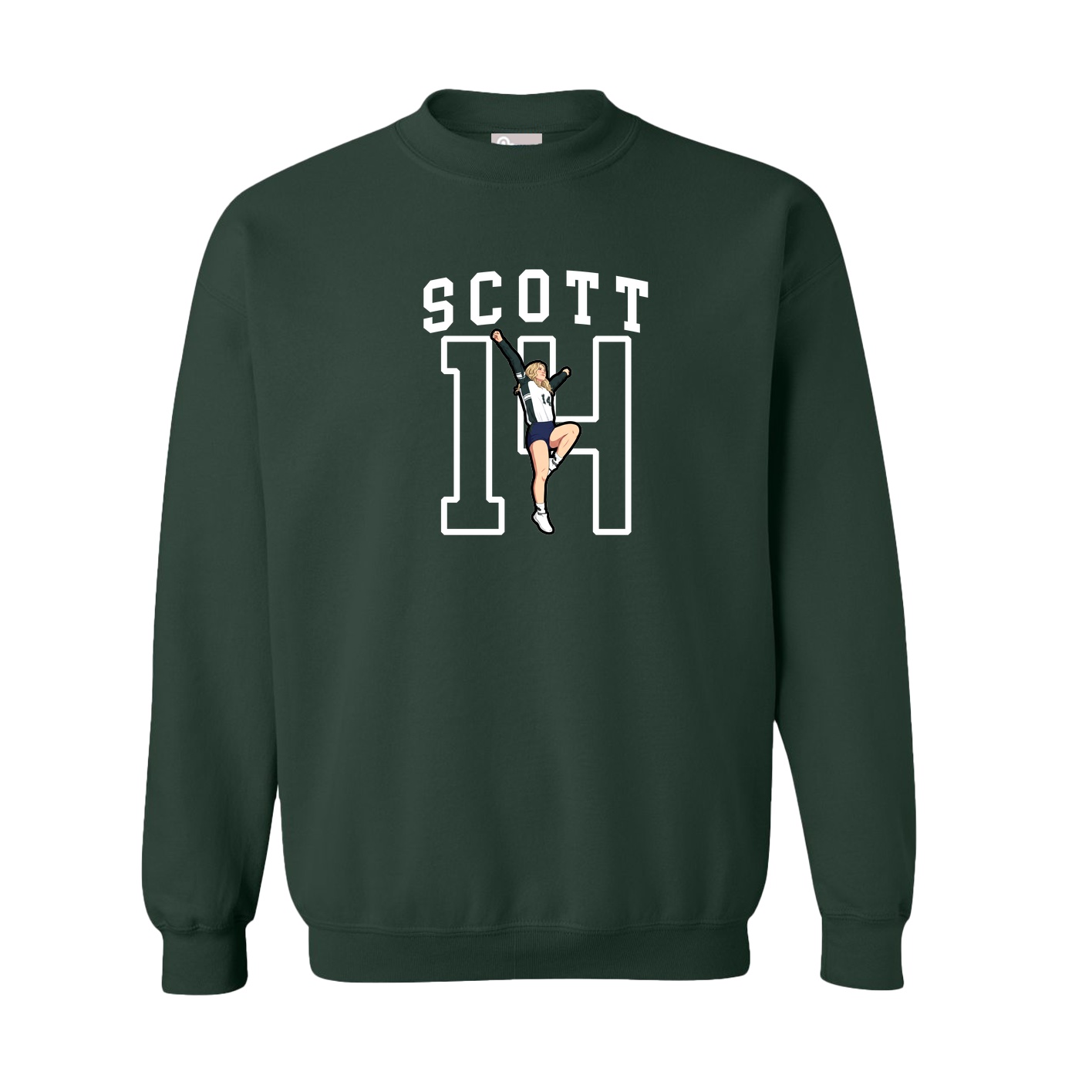 Fleece Crew — Shirsey in Green