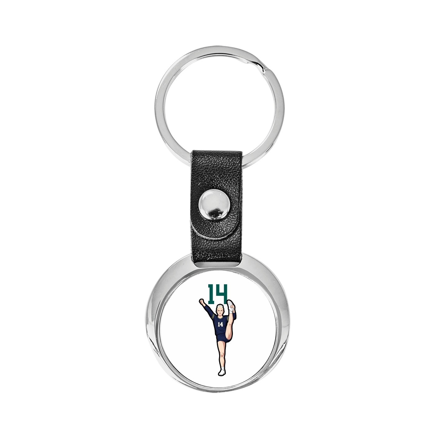 Key Chain — Number Top in Classic
