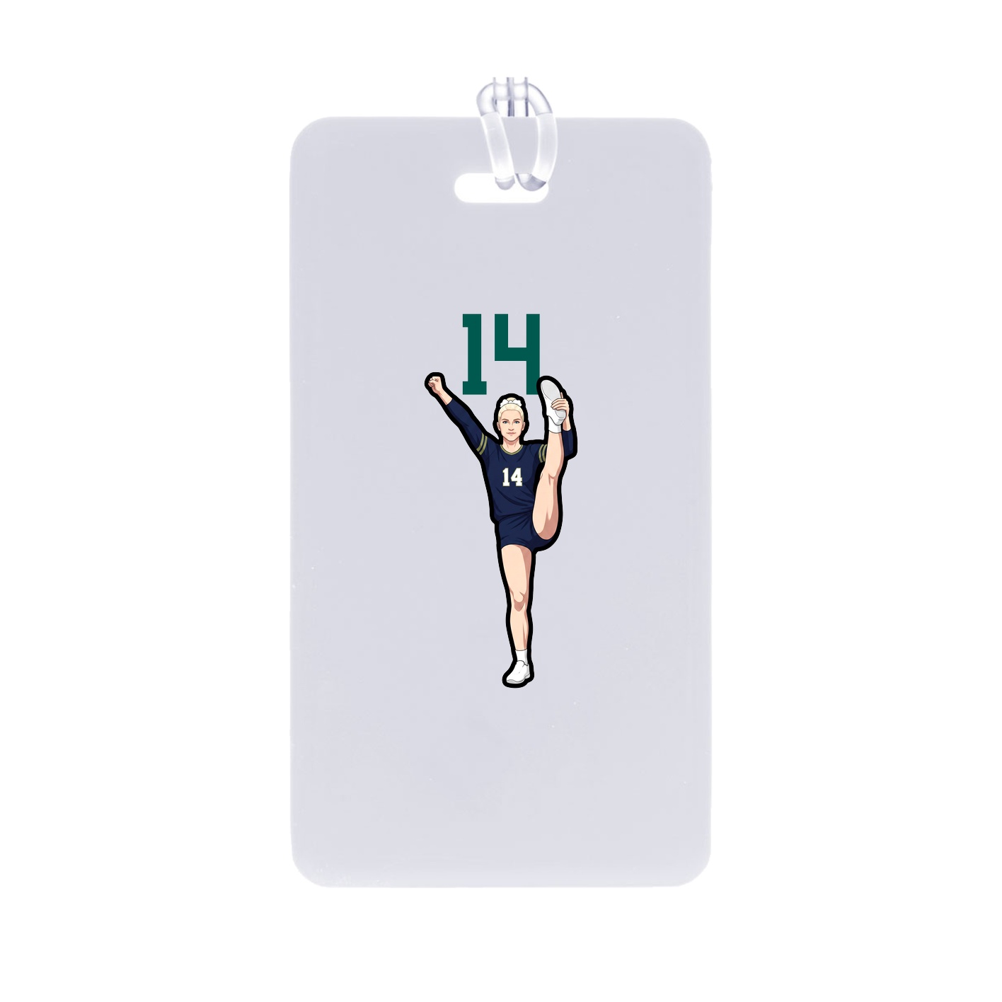 Bag Tag — Number Top in Classic
