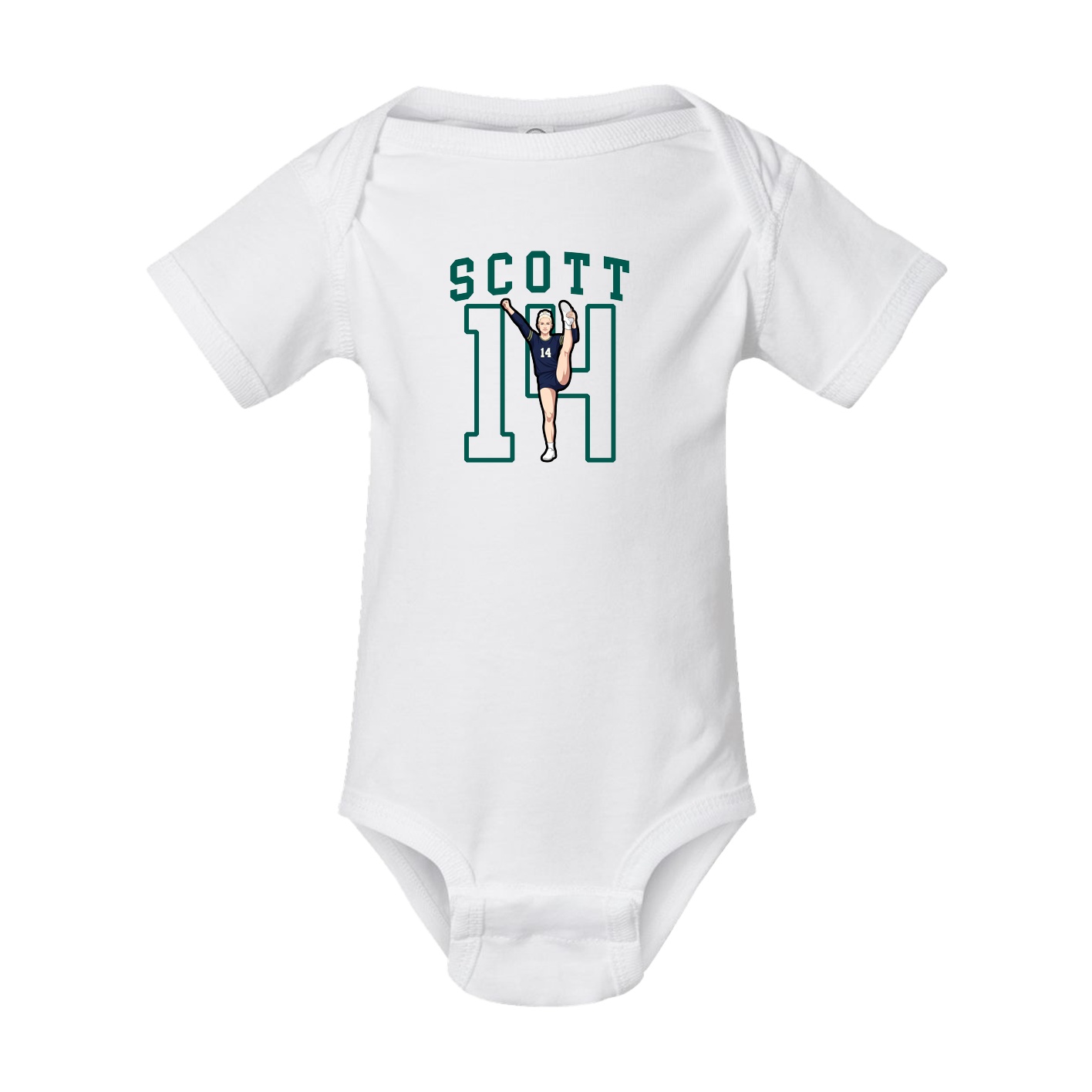 Baby Onesie — Shirsey in White