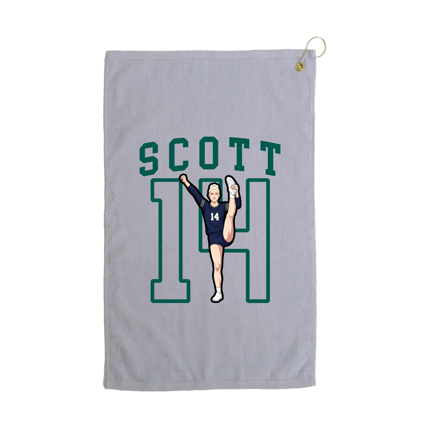 Golf Towel — Shirsey in Grey