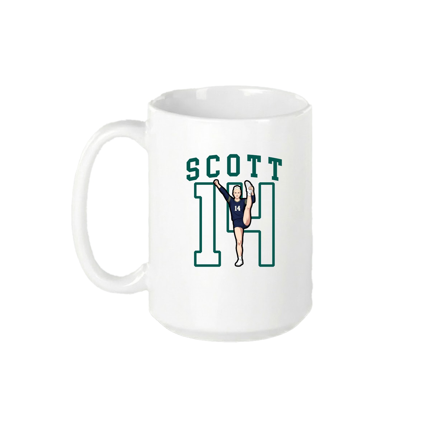15oz Coffee Mug — Shirsey in White