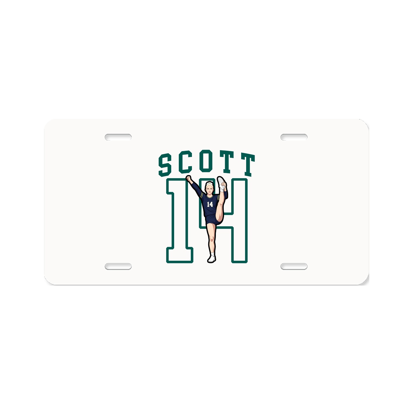 License Plate — Shirsey in Classic