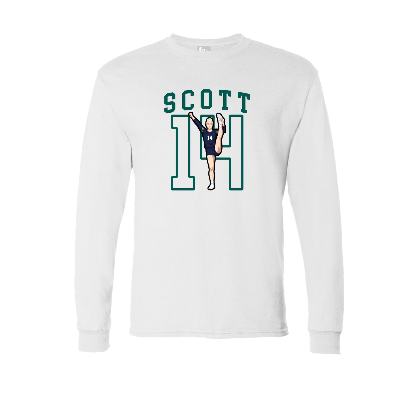 Long Sleeve Tee — Shirsey in White