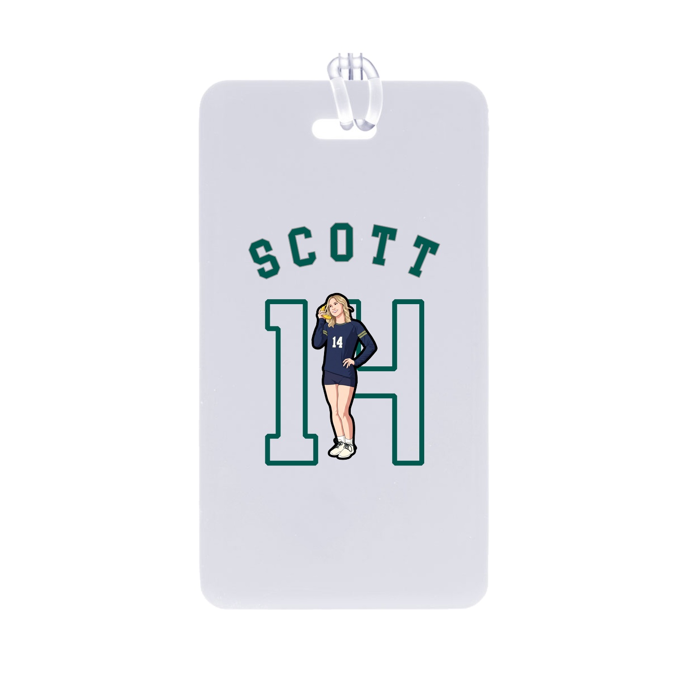 Bag Tag — Shirsey Arch in Classic