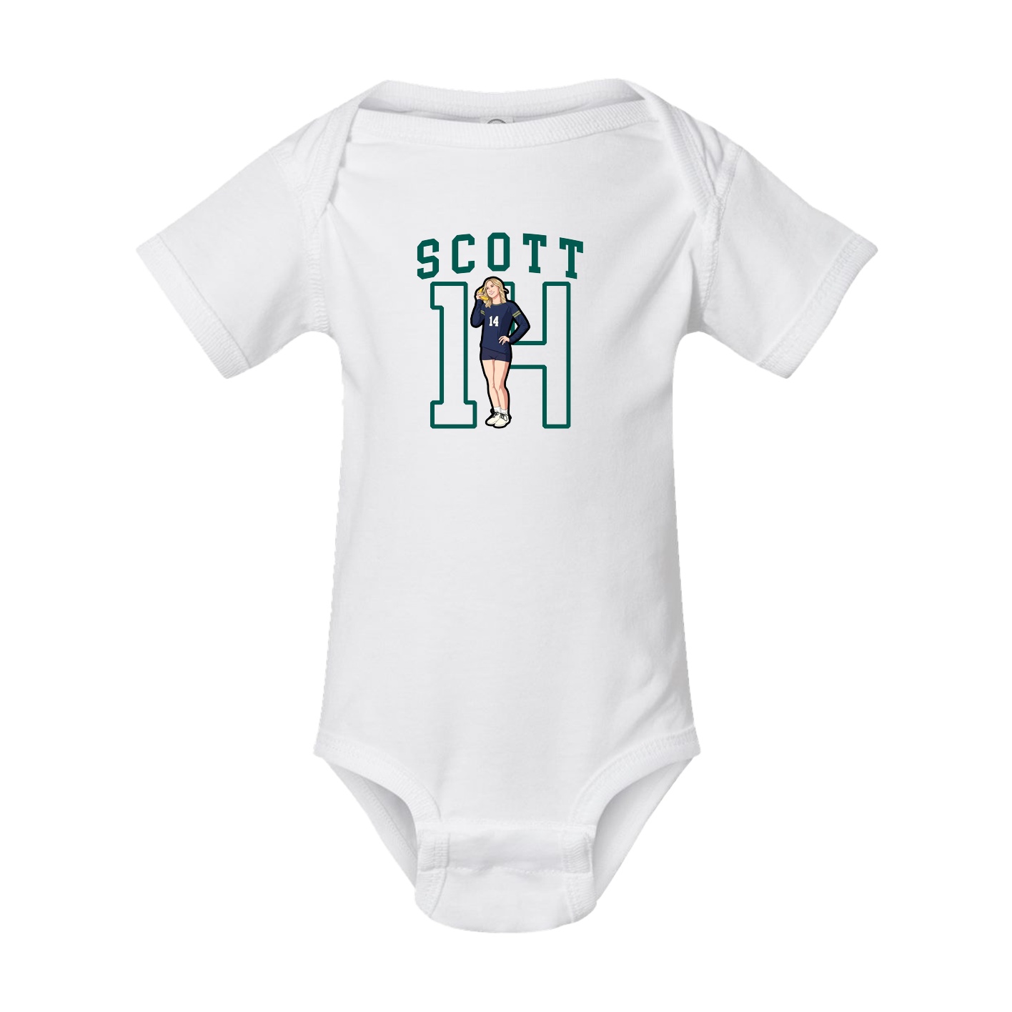 Baby Onesie — Shirsey in White