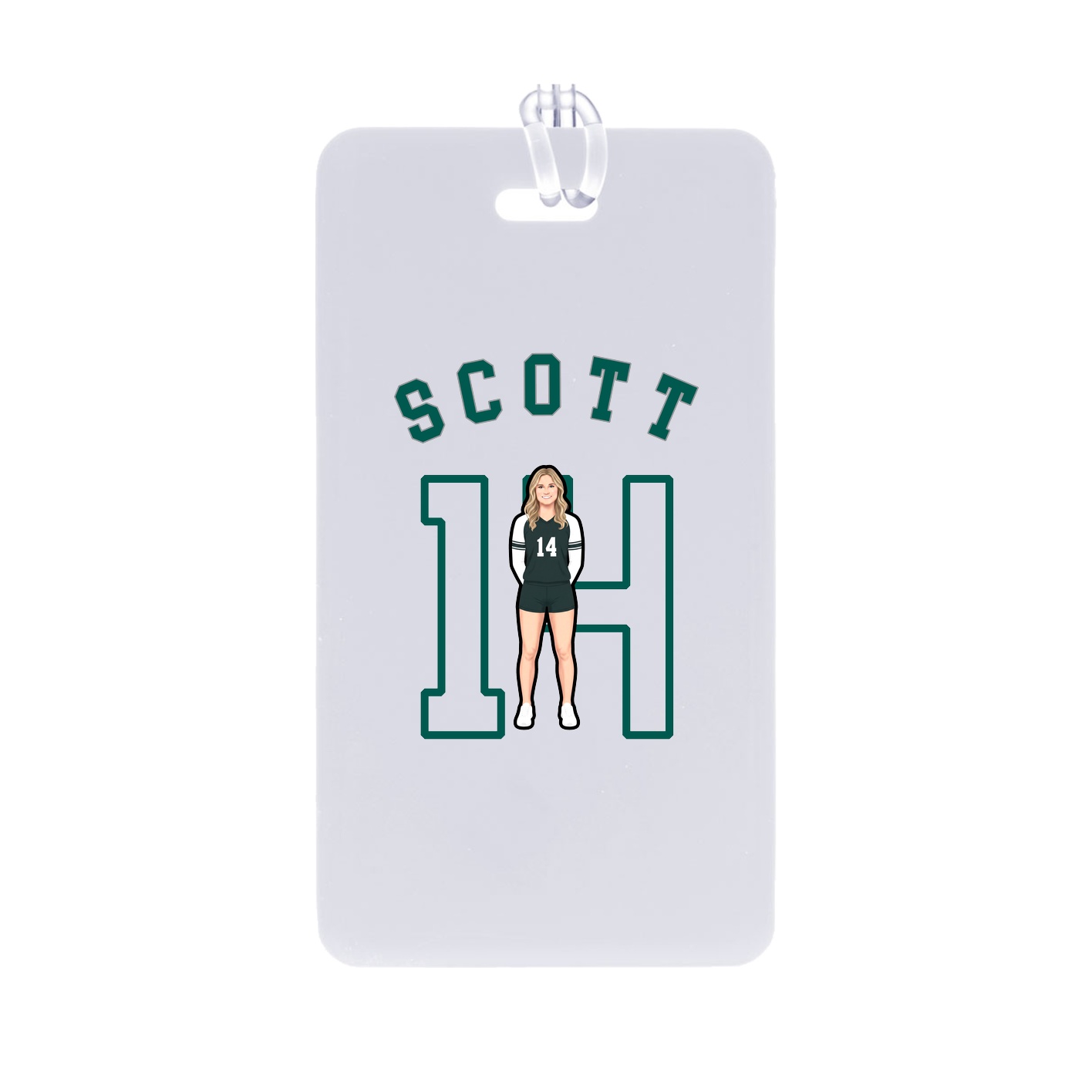 Bag Tag — Shirsey Arch in Classic