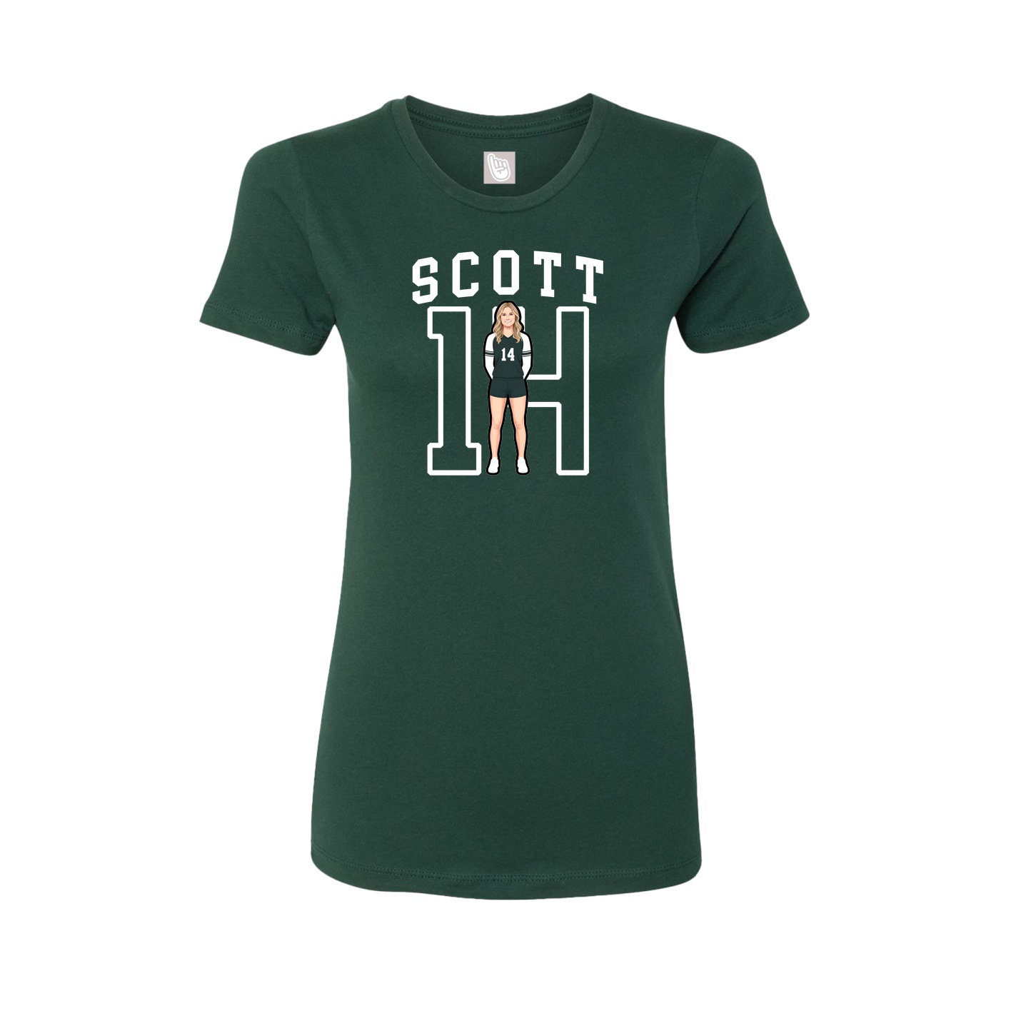 Womens Tee — Shirsey in Green