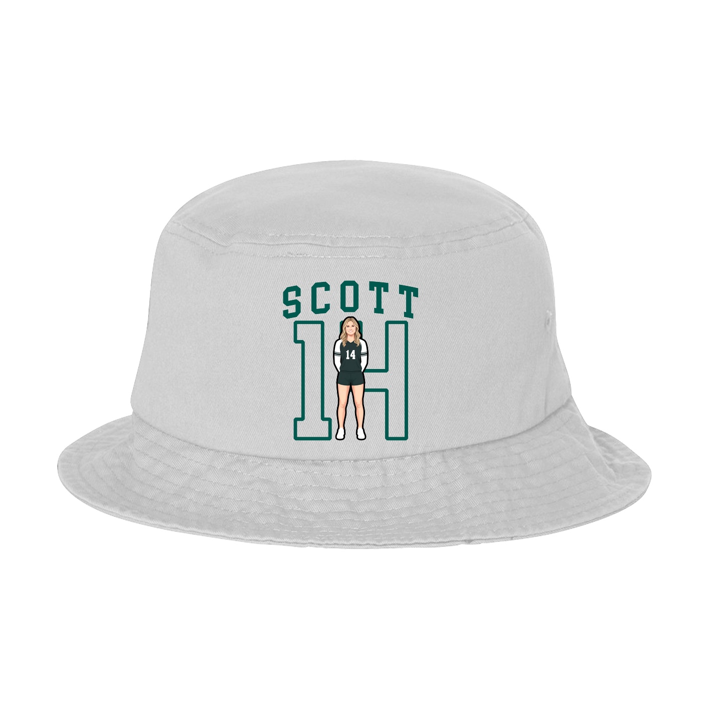 Bucket Cap — Shirsey in White