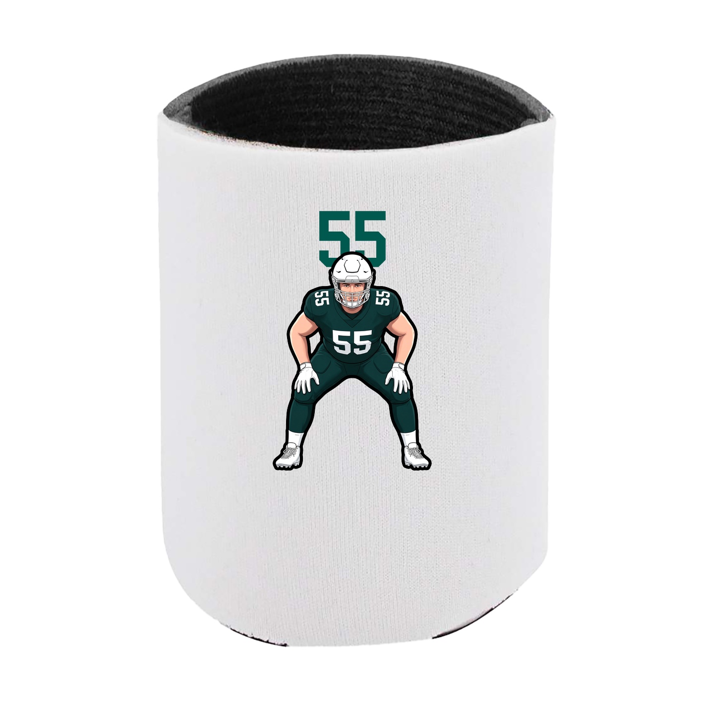 Can Holder — Number Top in White