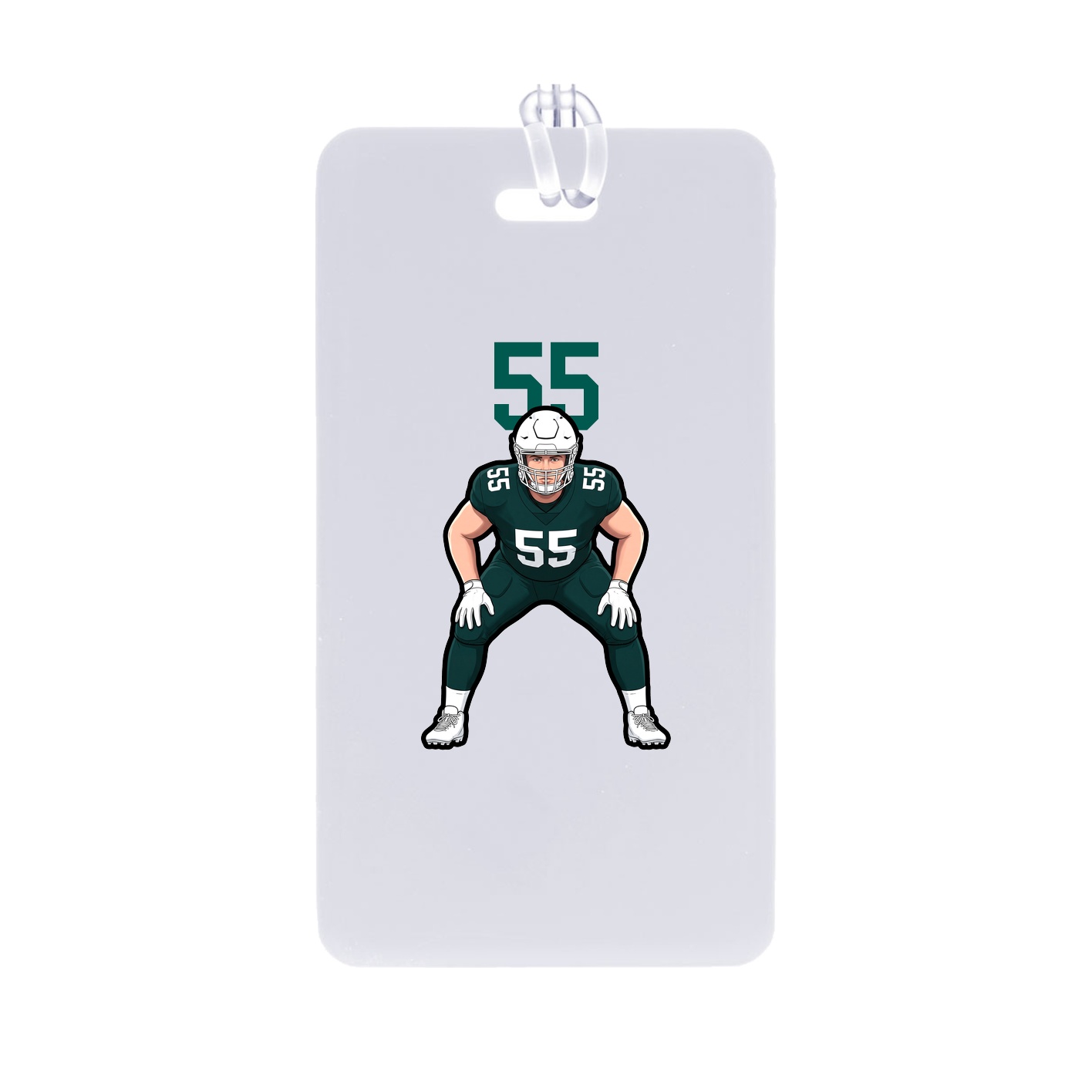 Bag Tag — Number Top in Classic