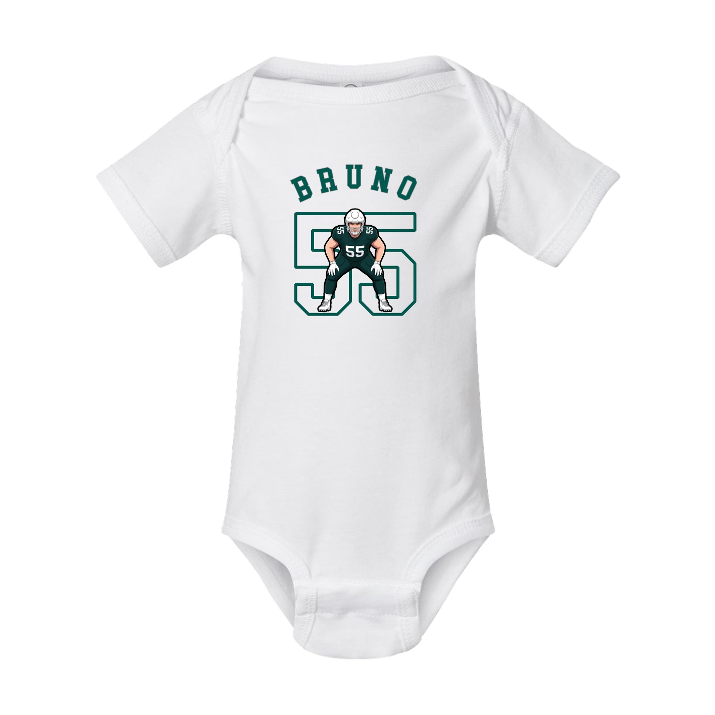 Baby Onesie — Shirsey Arch in White