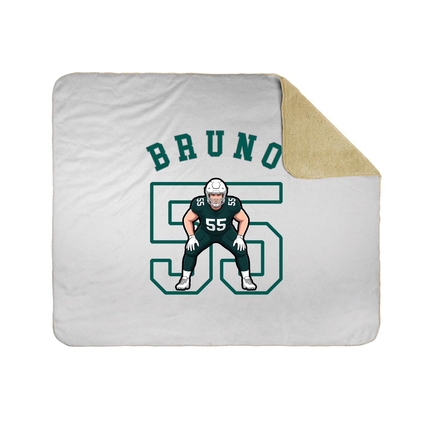 Throw Blanket — Shirsey Arch in White