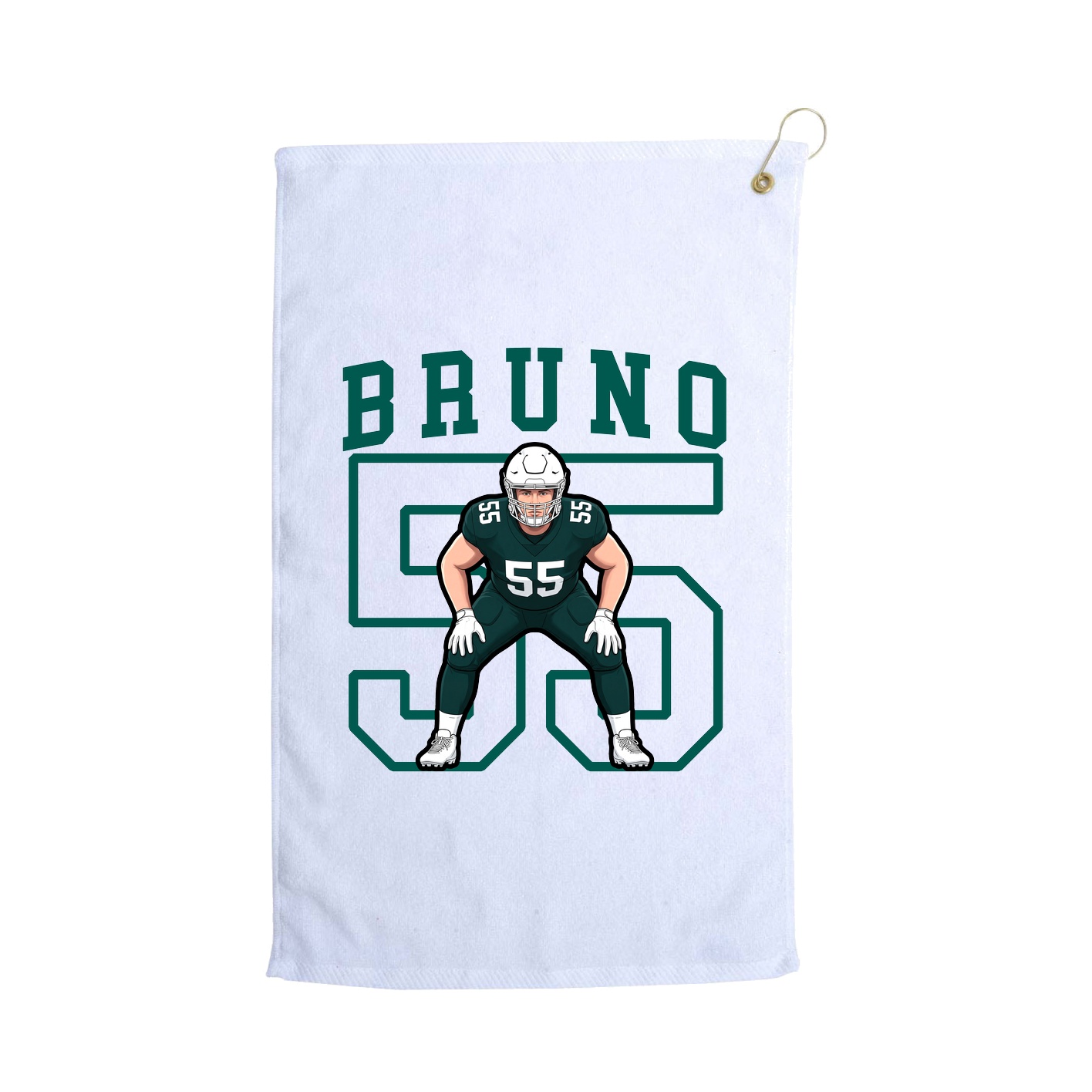 Golf Towel — Shirsey in White