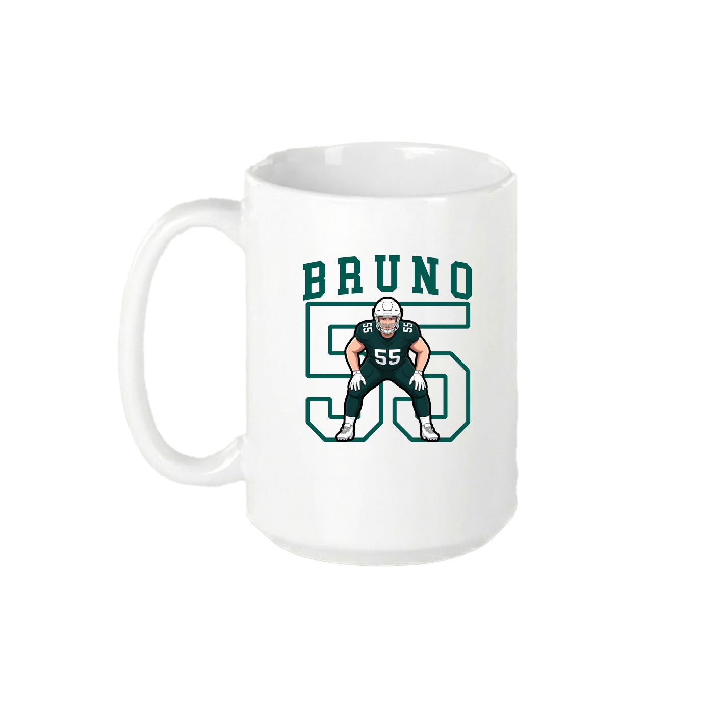 15oz Coffee Mug — Shirsey in White