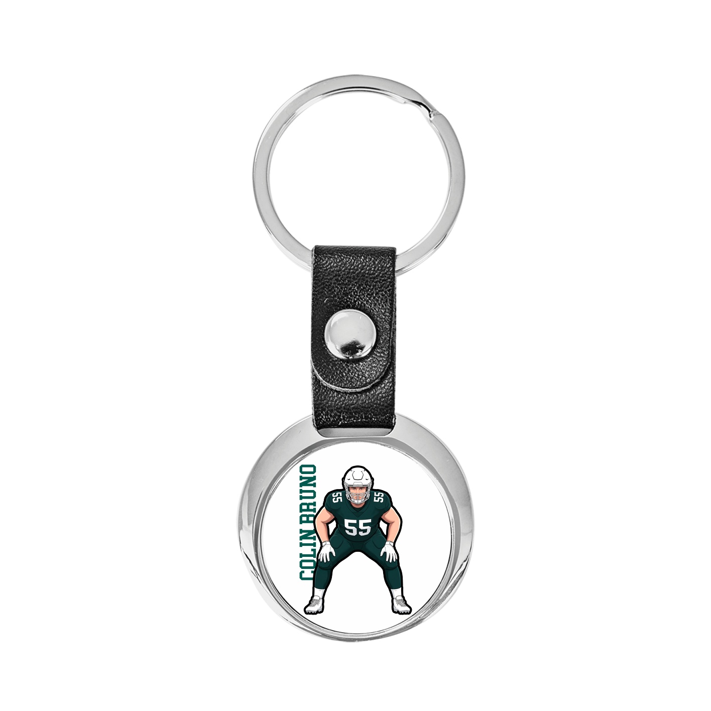 Key Chain — Name Vertical in Classic