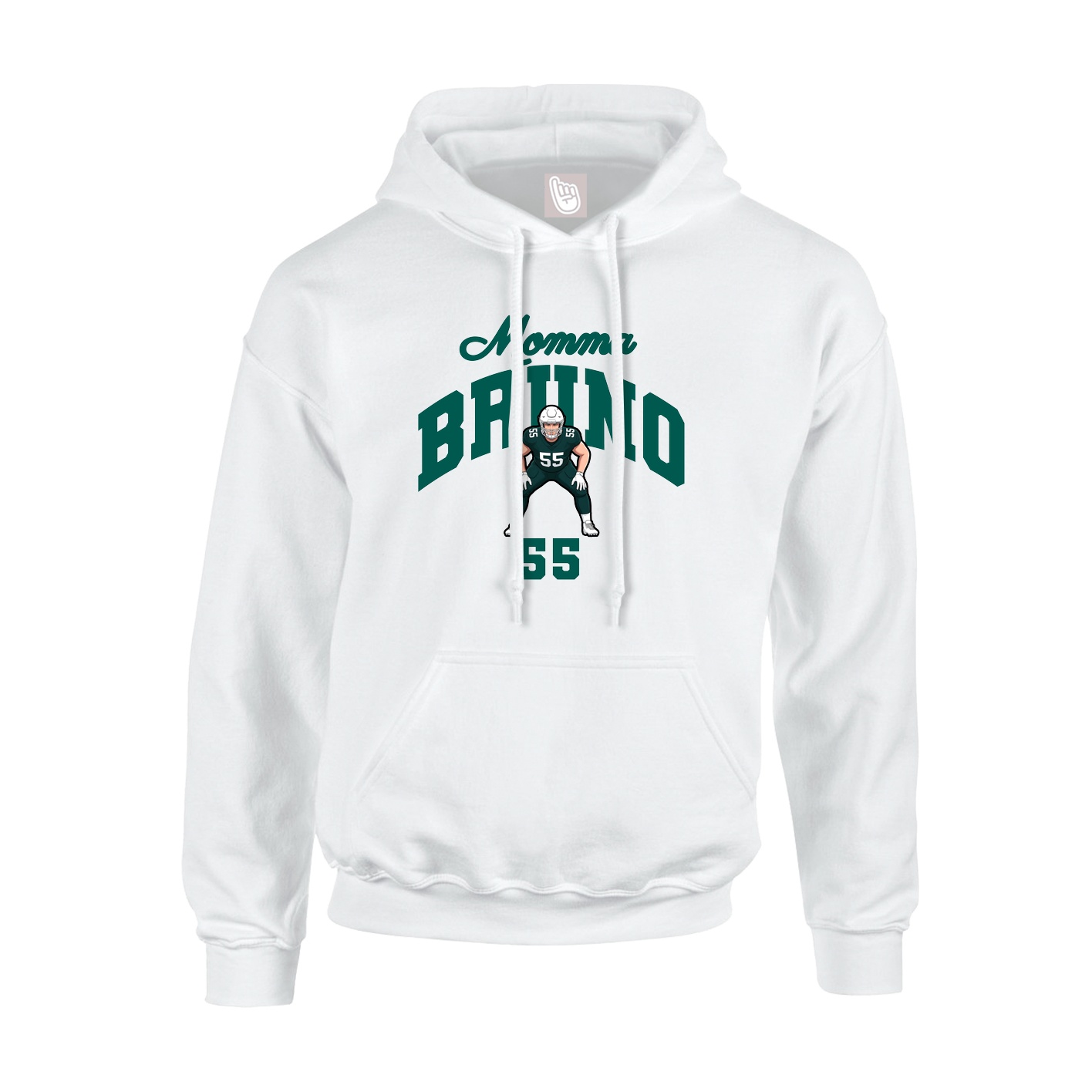 Hoodie — Mothers Day Arch in White