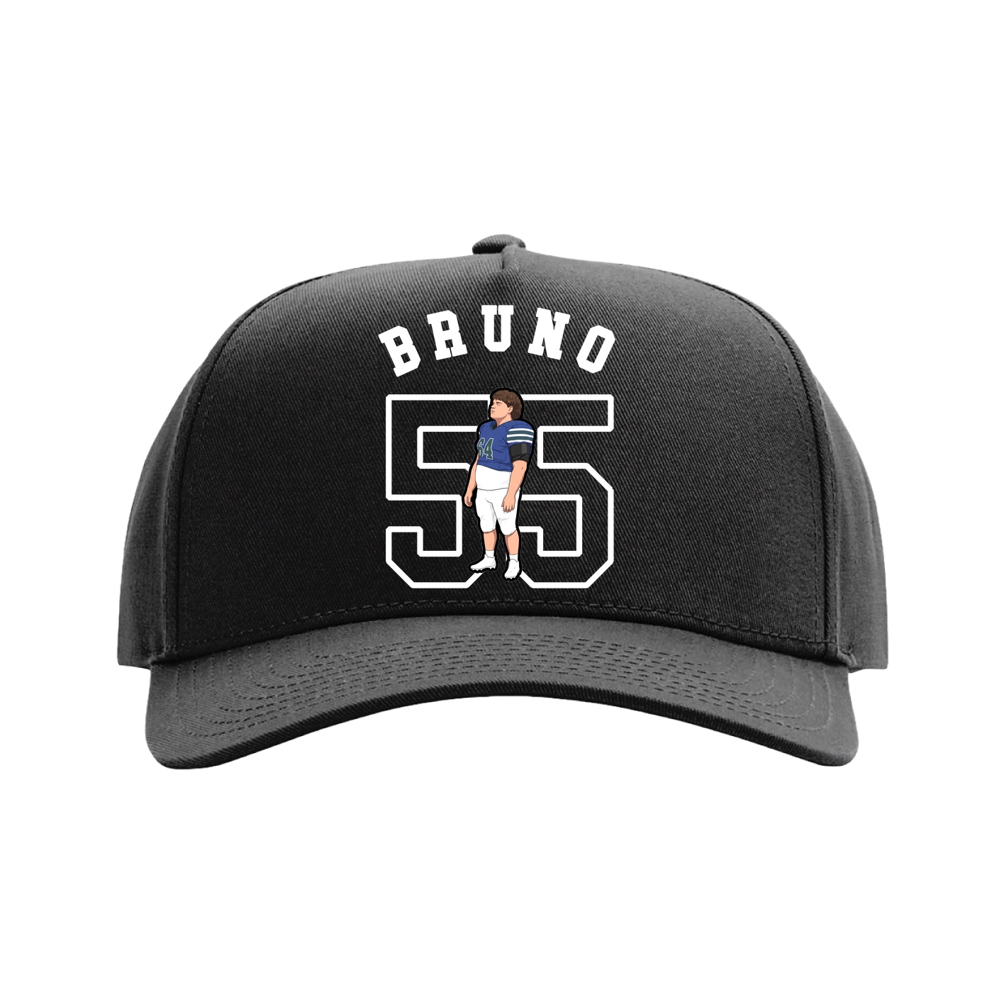 Full Fabric Five-Panel Champ Cap