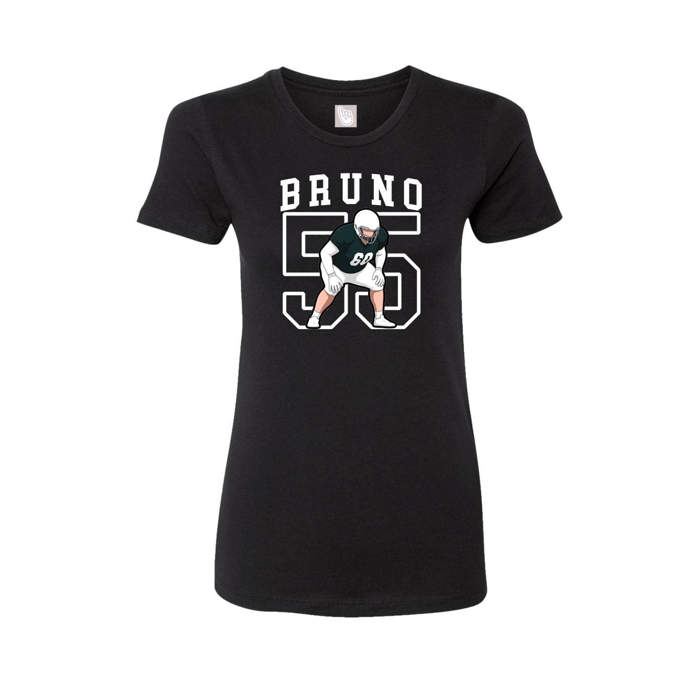 Fitted Women's Tee — Shirsey in Black