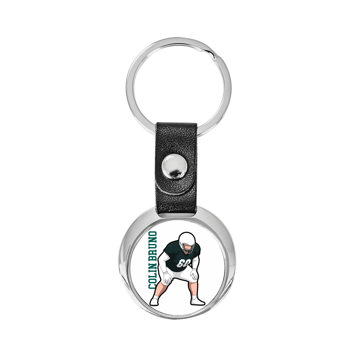 Key Chain — Name Vertical in Classic