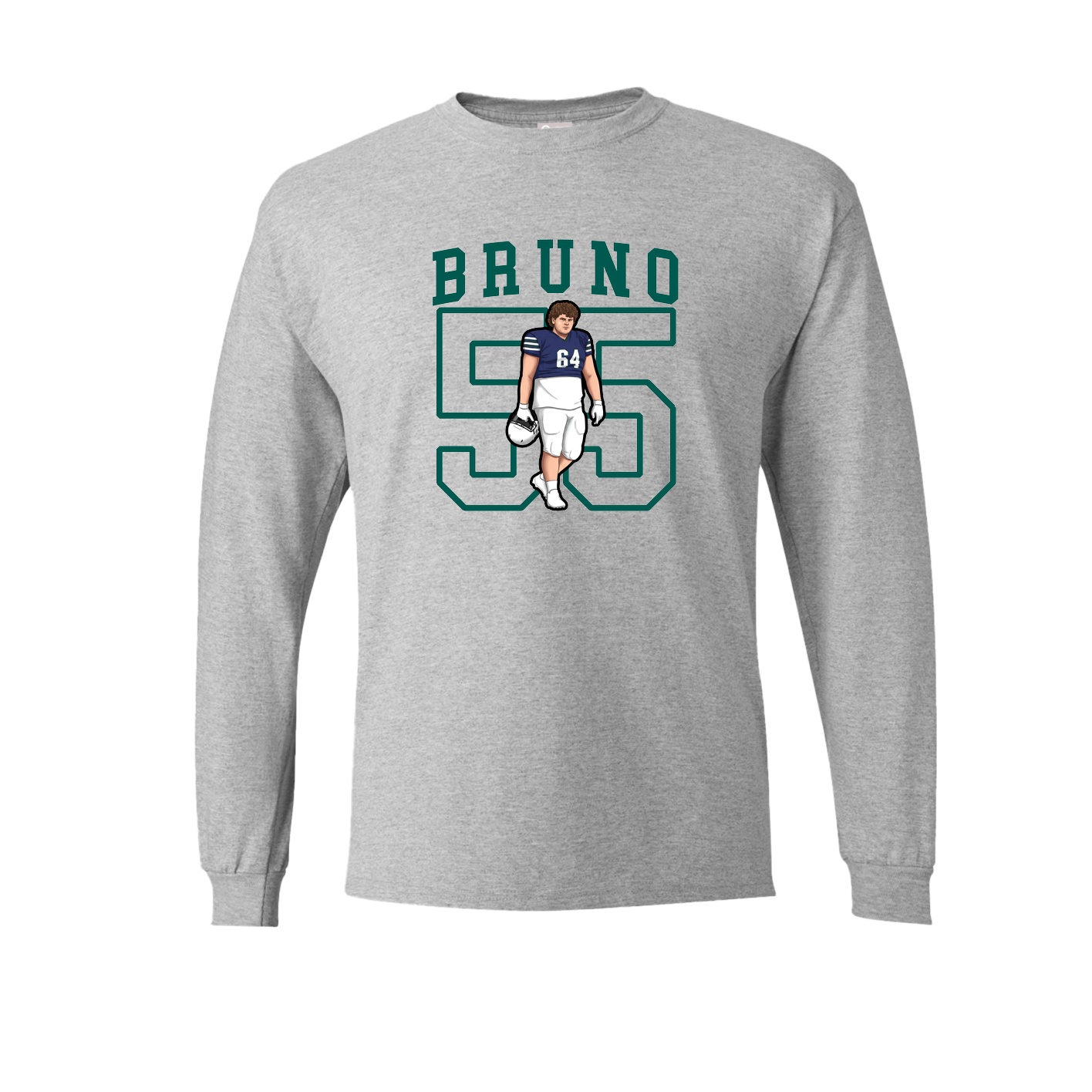 Long Sleeve Tee — Shirsey in Grey