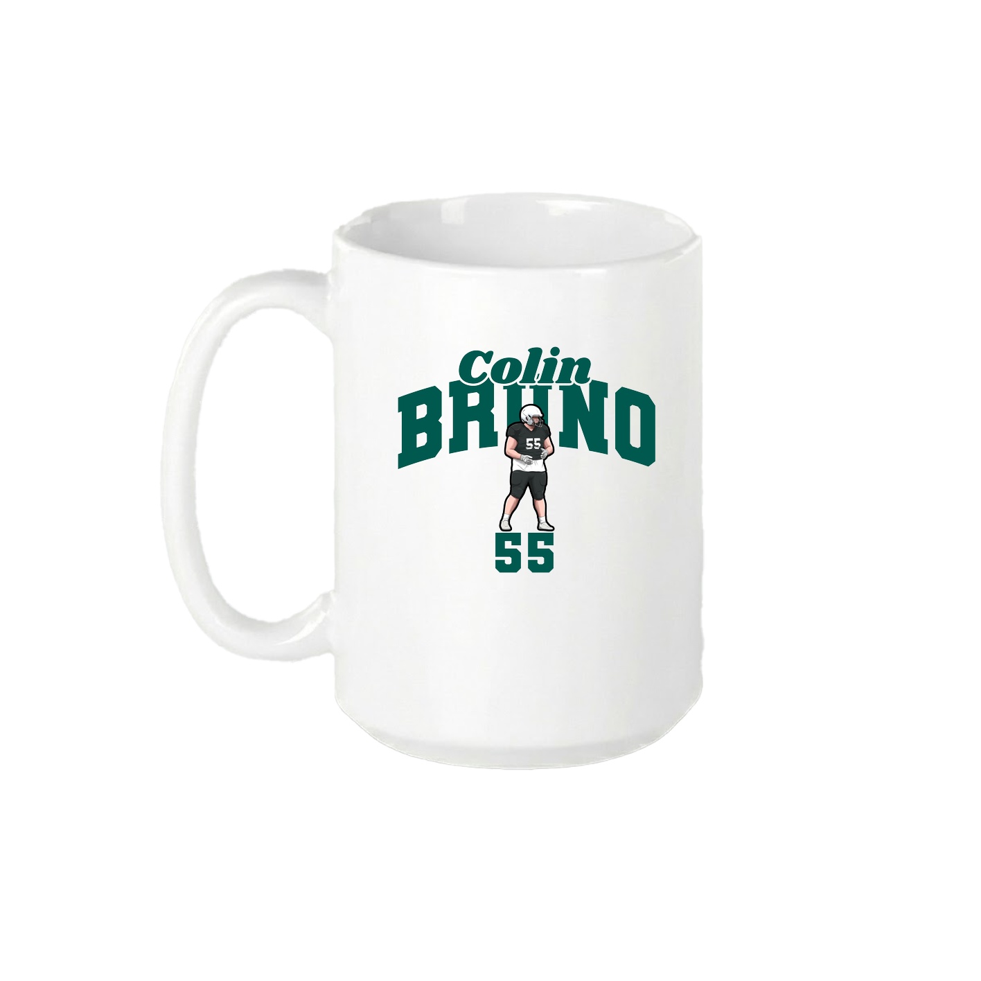 15oz Coffee Mug — Signature Arch in White