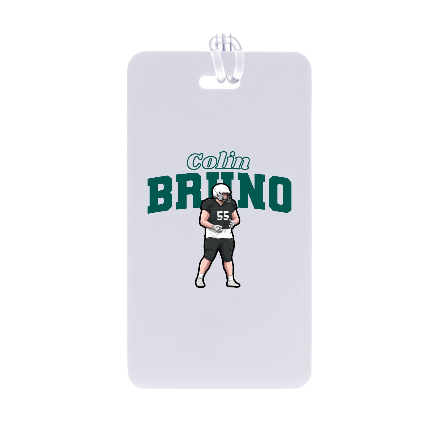 Bag Tag — Name Arch in Classic