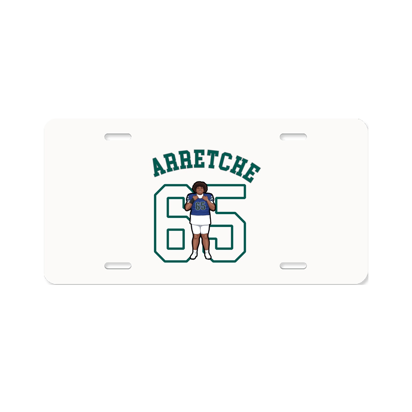 License Plate — Shirsey Arch in Classic