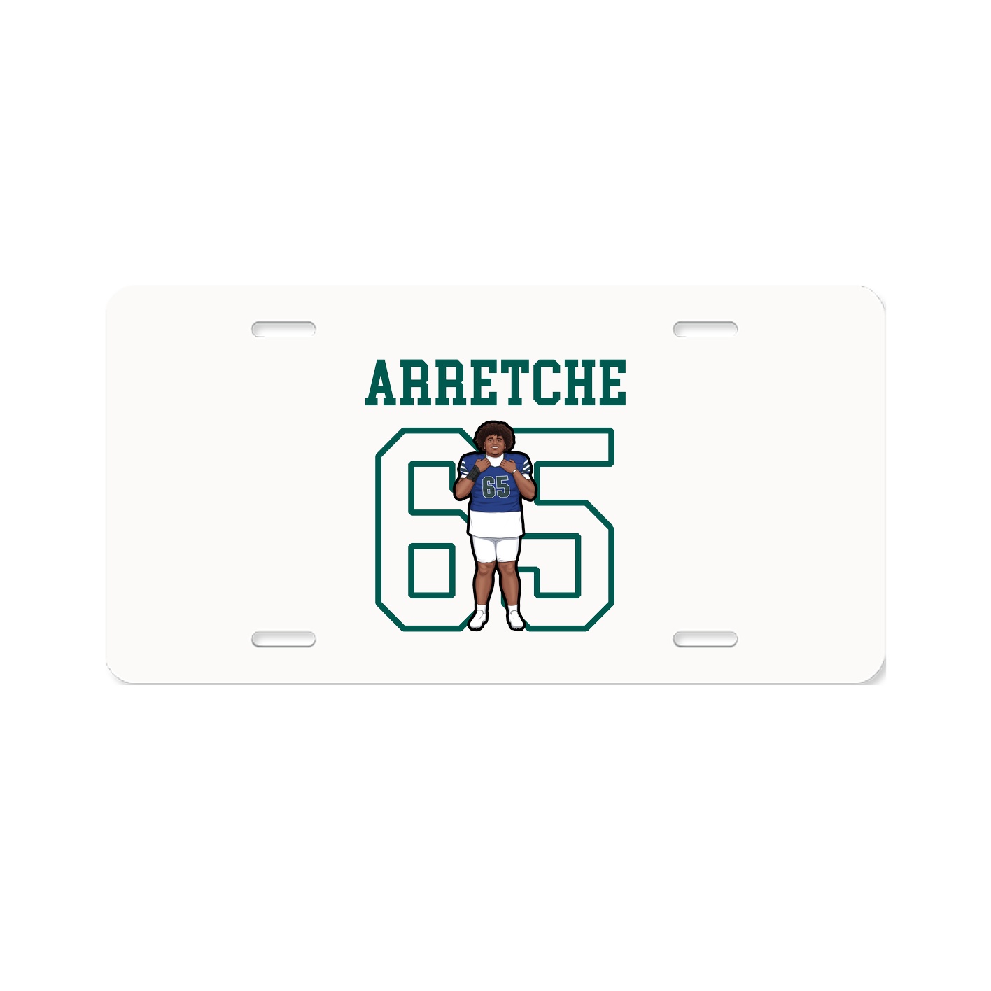 License Plate — Shirsey in Classic