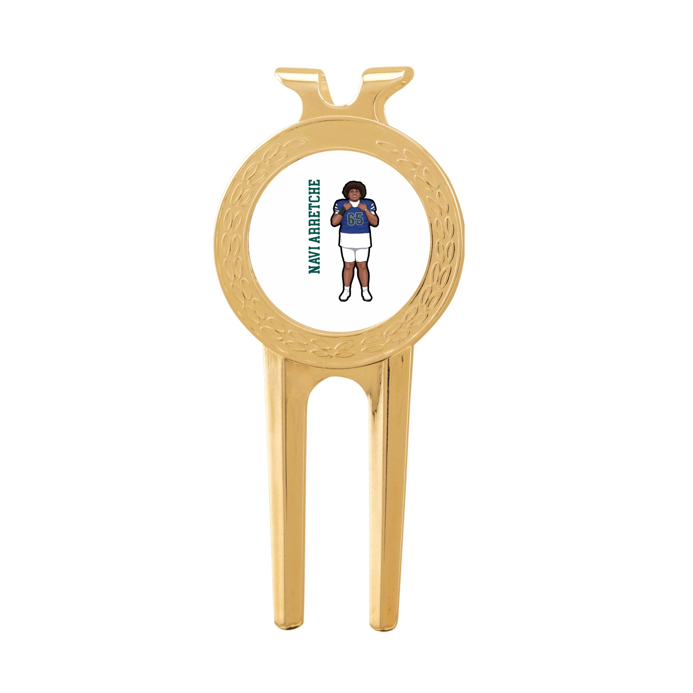 Divot Tool with Ball Marker — Name Vertical in Classic