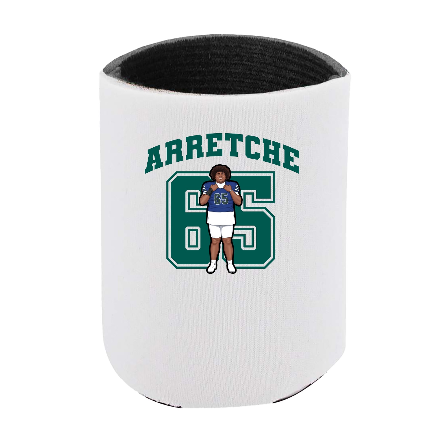 Can Holder — Number in White