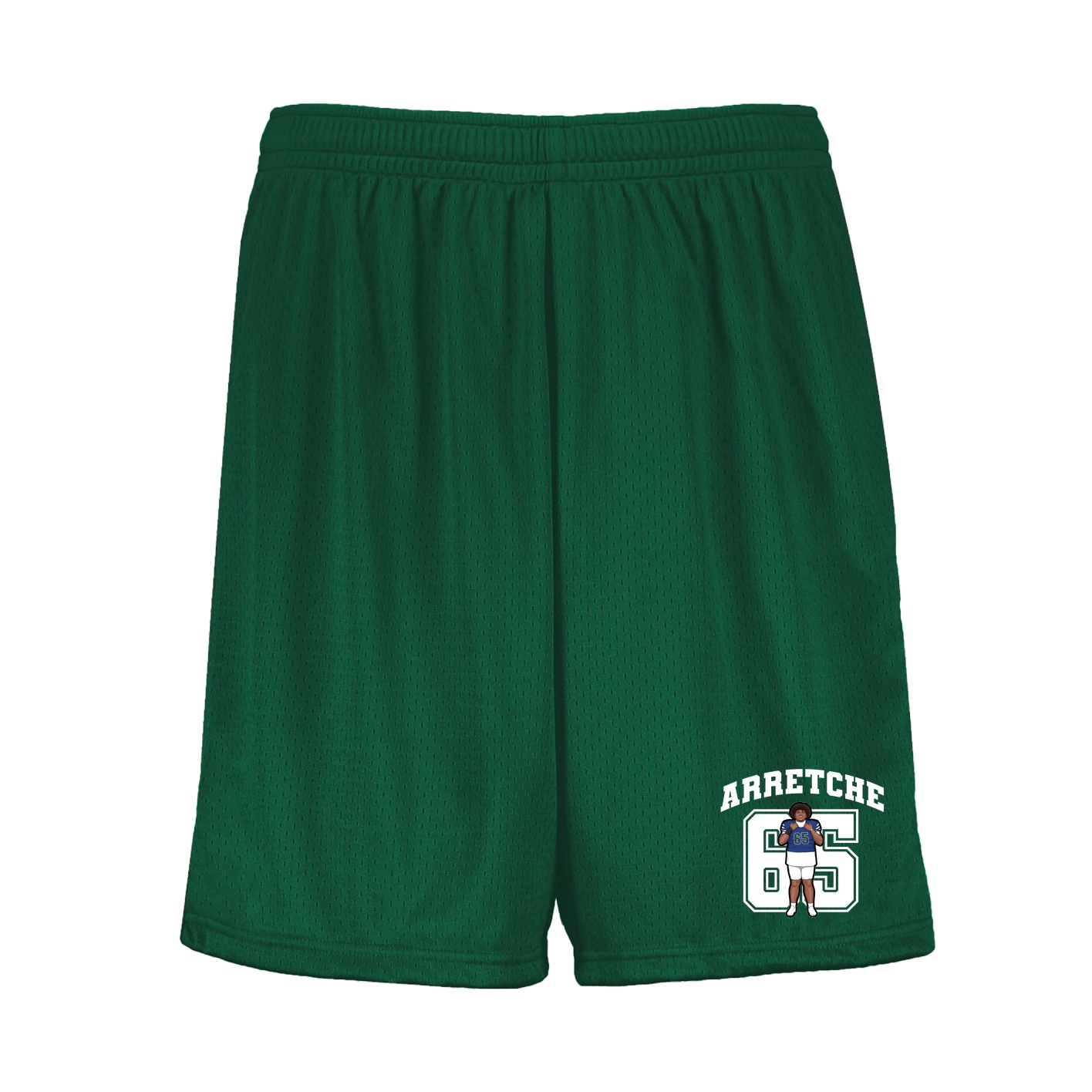 Shorts — Number in Green