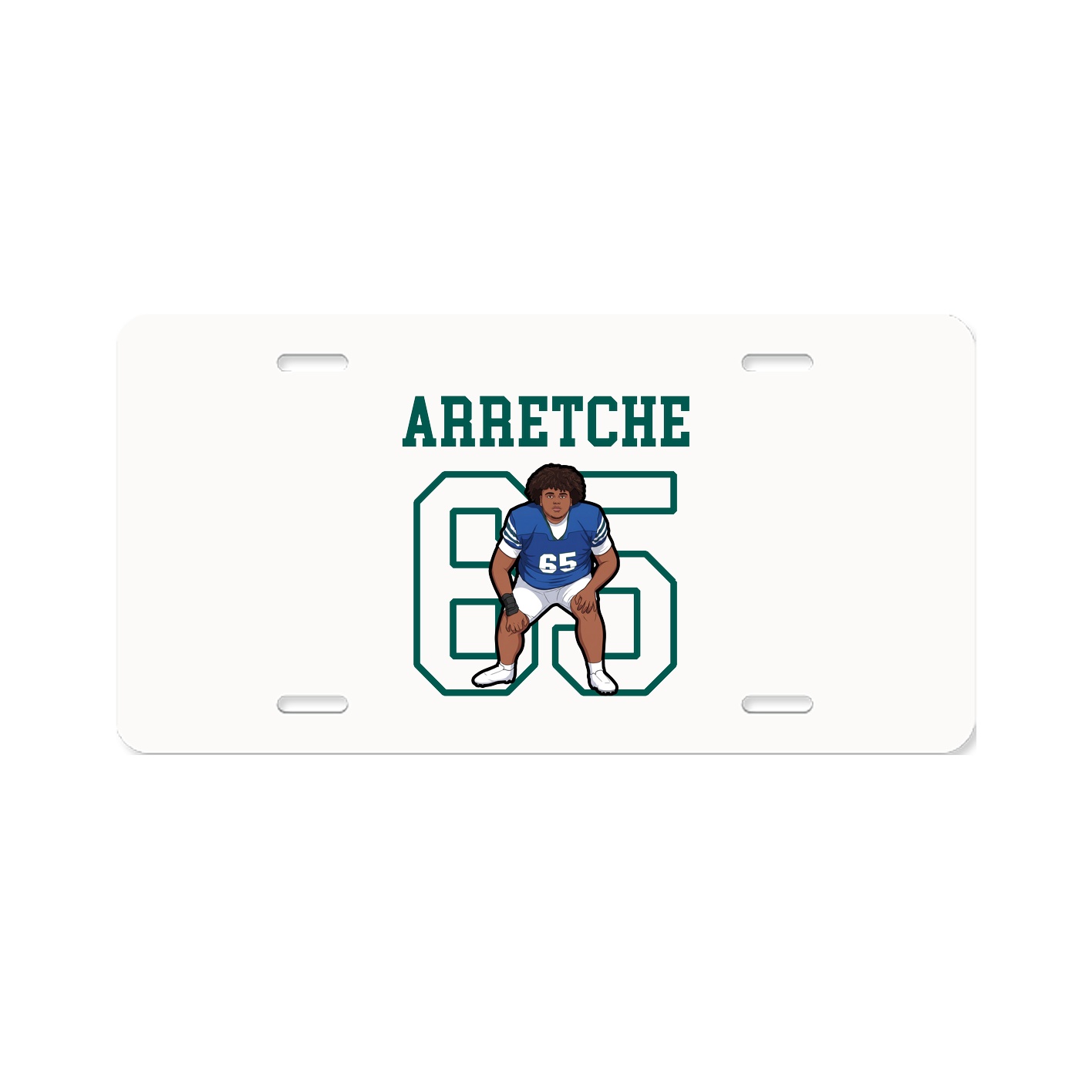 License Plate — Shirsey in Classic