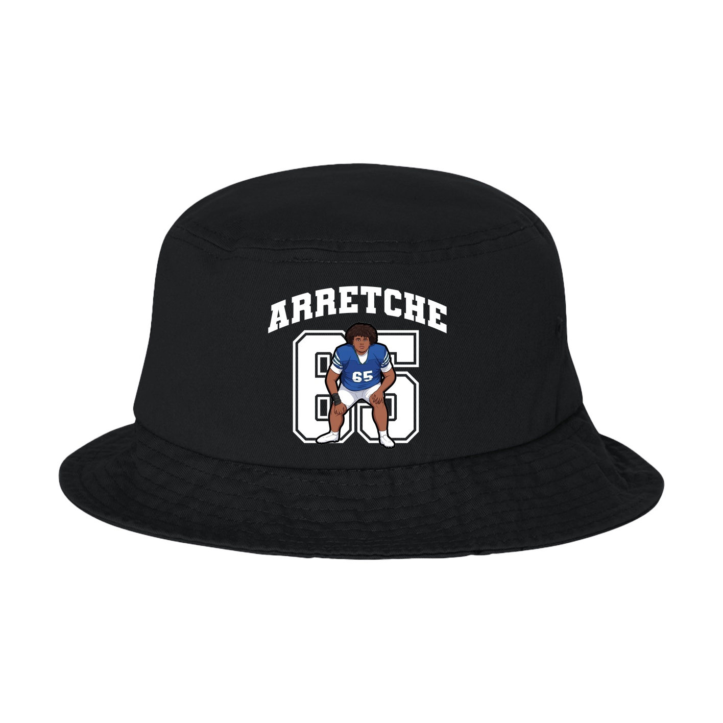Bucket Cap — Number in Black