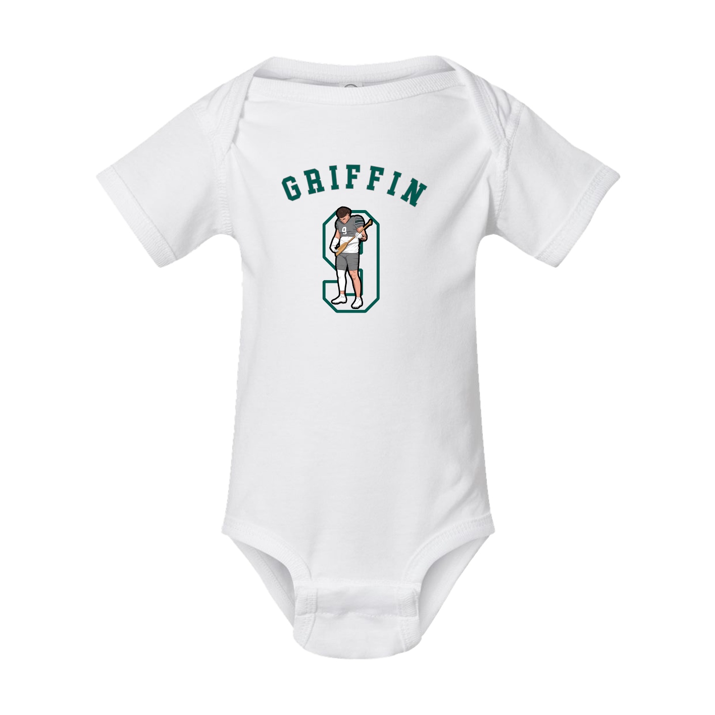 Baby Onesie — Shirsey Arch in White