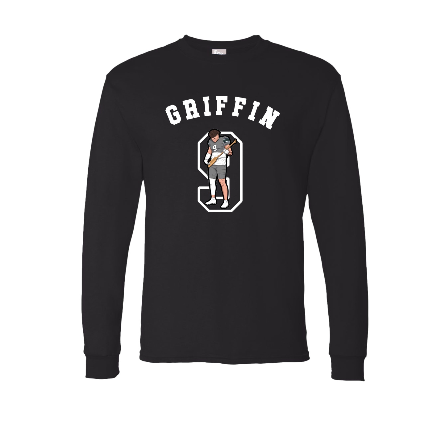 Long Sleeve Tee — Shirsey Arch in Black