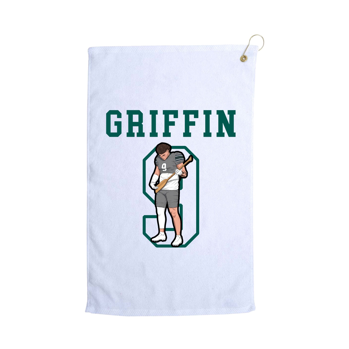 Golf Towel — Shirsey in White