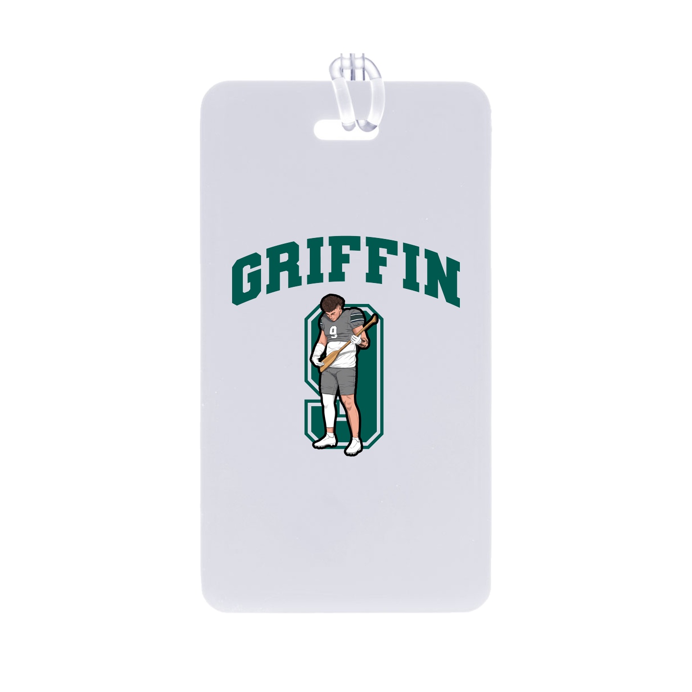 Bag Tag — Number in Classic
