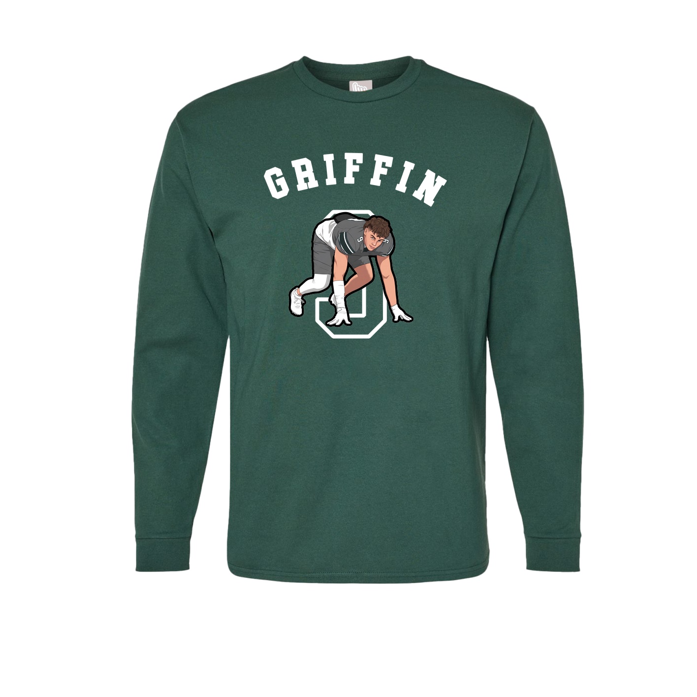 Long Sleeve Tee — Shirsey Arch in Green