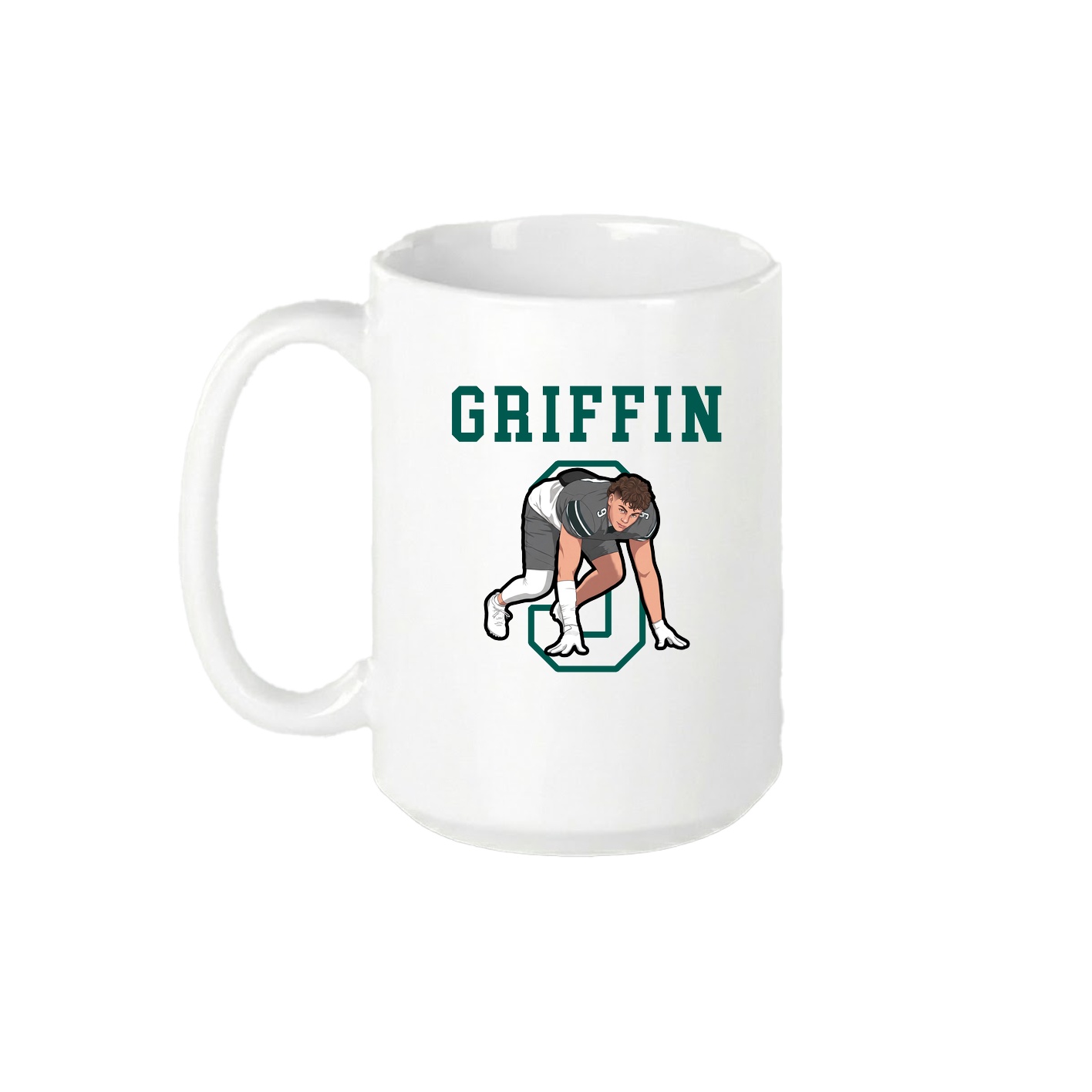 15oz Coffee Mug — Shirsey in White