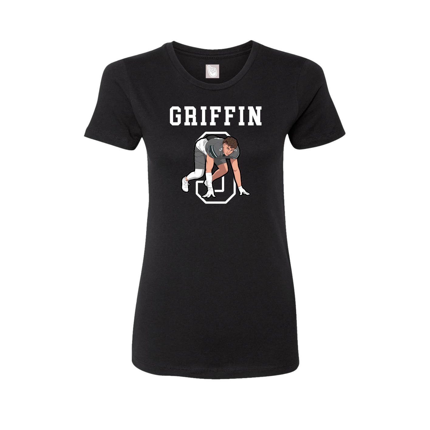 Fitted Women's Tee — Shirsey in Black