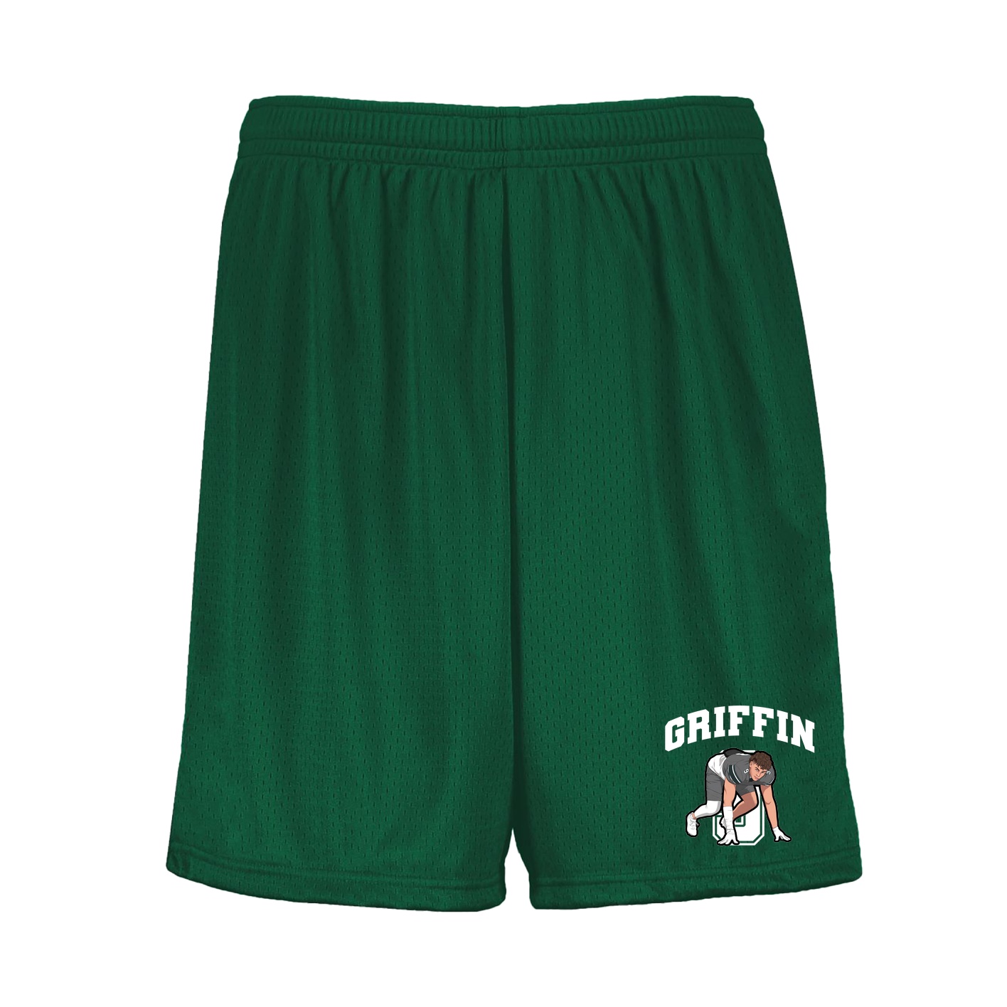Shorts — Number in Green